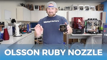 Olsson Ruby 3D Nozzle // Product Highlights & Information