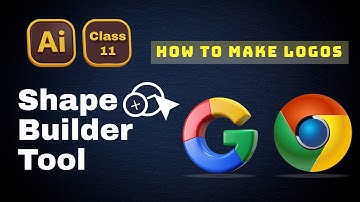 Shape Builder Tool in Adobe illustrator #ShapeBuilderTool #logo [Urdu/Hindi]"