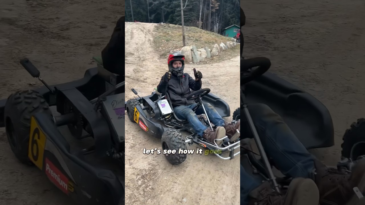 28,000 Watt Go Kart!