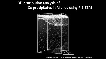 [Materials] 3D distribution analysis of Cu precipitates in Al alloy using FIB-SEM
