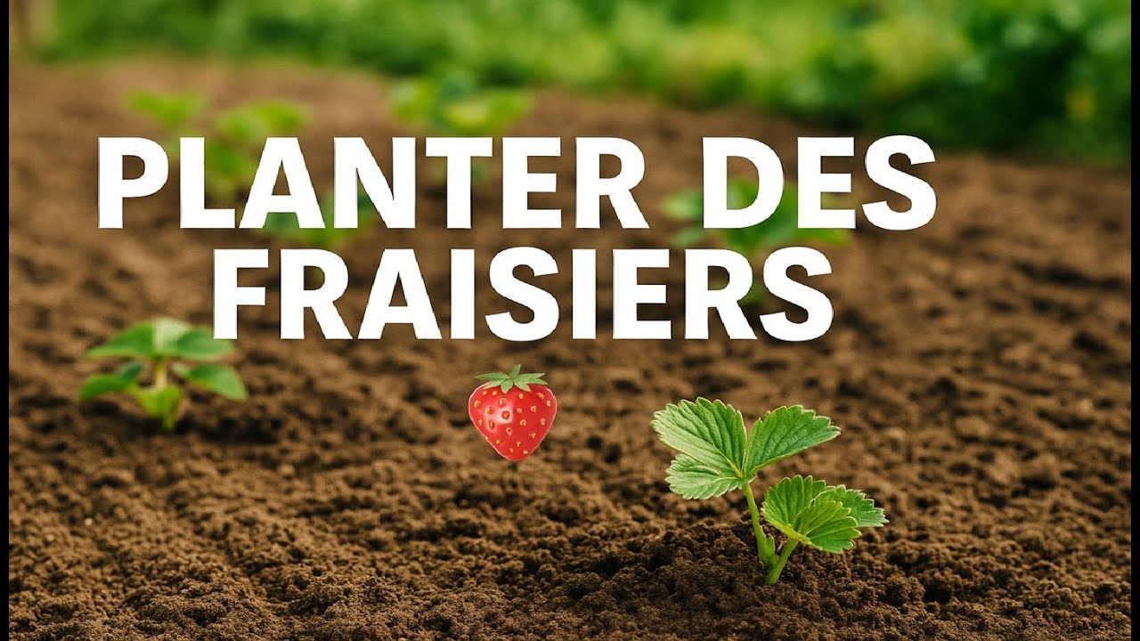 Planter des Fraisiers : la méthode simple pour une récolte savoureuse 🍓🌿