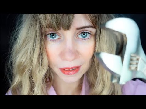 ASMR - Awkwardly Tightening Your Nuts (You Are A Car)