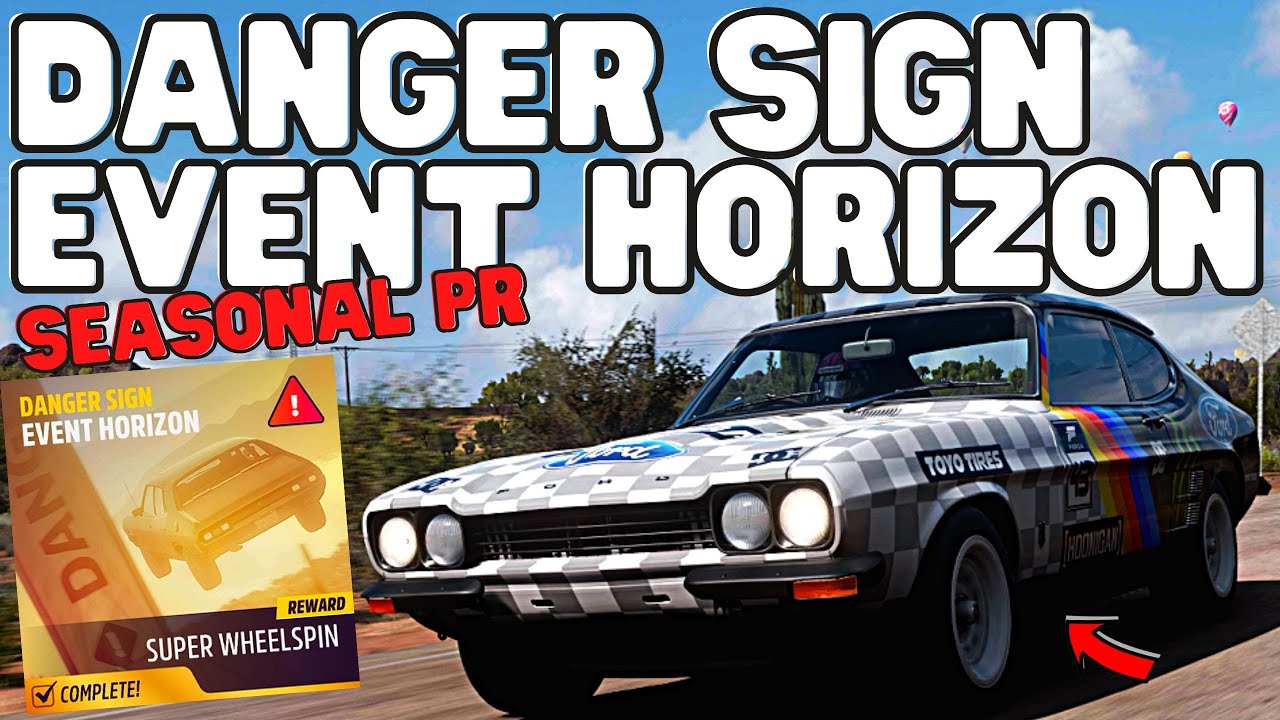 How to complete EVENT HORIZON danger sign SEASONL PR stuntSeasonal