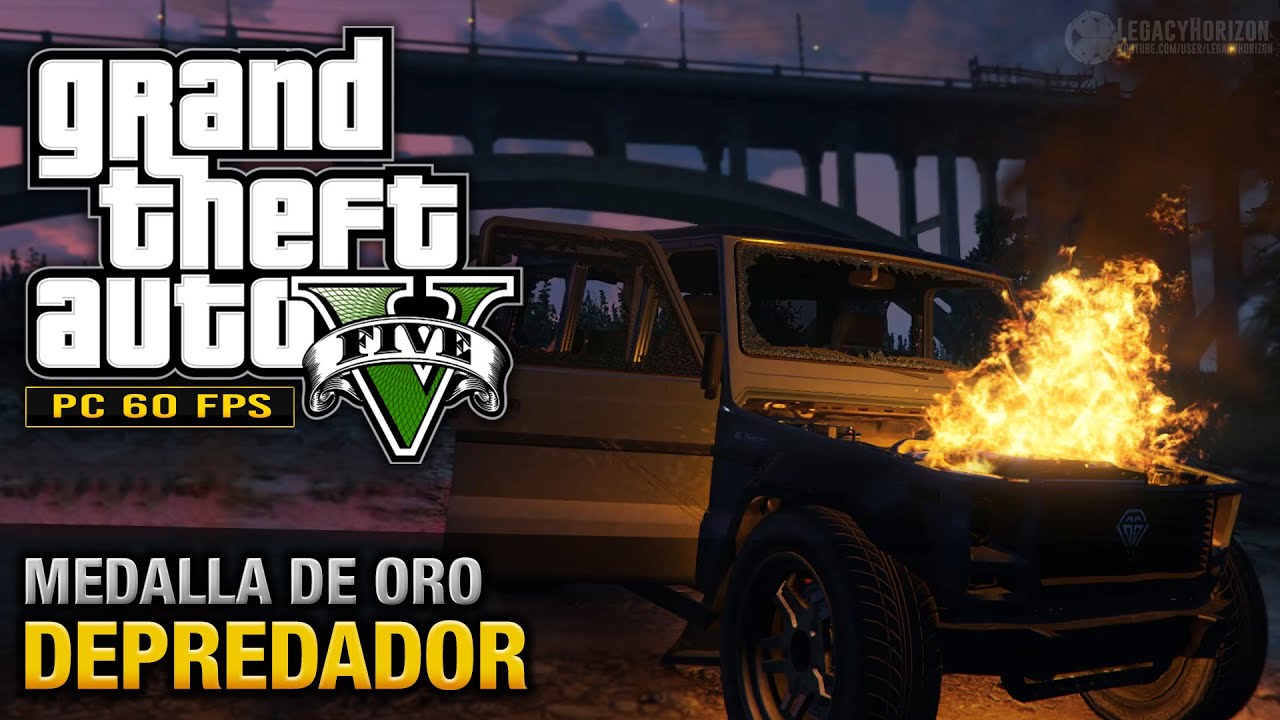 GTA 5 PC - Misión #50 - Depredador (Oro/100% - 1080p 60fps)