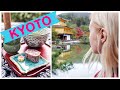 GOLDEN PAVILION IN KYOTO AND TRADITIONAL JAPANESE SWEETS |