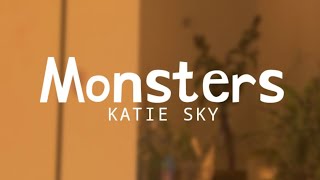 MONSTER - KATIE SKY (LIRIK DAN CARA BACA BAHASA INGGRIS MUDAH) TIKTOK 2022