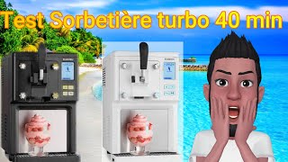 Turbo ice cream maker test 40 min good value for money Italian ice cream ice cream sorbet Sundae screenshot 5
