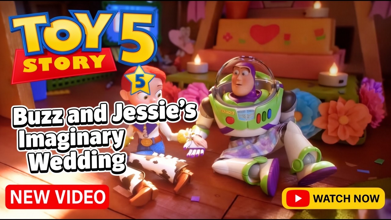 Toy Story 5 - Buzz and Jessie's Imaginary Wedding - YouTube