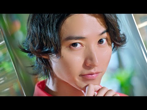 山崎賢人、肌は勝負服！うるおい肌で自信みなぎる／ウーノ オールインワン CM