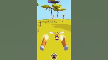 Bee 🐝 Attack animal Master Game #dailyshorts