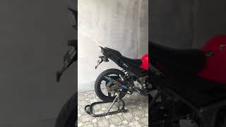 Gurih banget suara knalpot ninja RR 150 2 Tak pakai akrapovic purbalingga