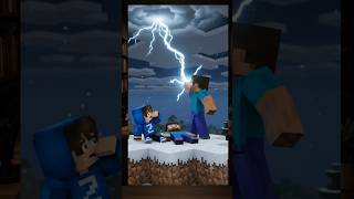 🥵Minecraft Herobrine Dost ya Dushman Animation story 🥶  #minecraft #herobrine #animation #shorts