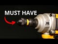 If You Use an Impact Wrench, You REALLY SHOULD HAVE THIS TOOL! #dewalt #impactwrench #powertools
