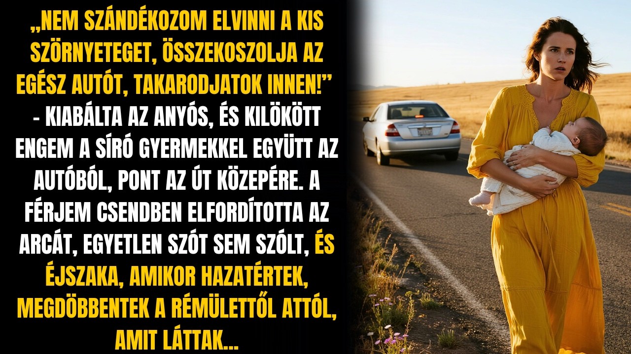 AZ ANYÓS KILÖKÖTT AZ ÚTRA A BETEG GYERMEKEMMEL… DE AMI EZUTÁN JÖTT, ARRA Soha NEM SZÁMÍTOTT!