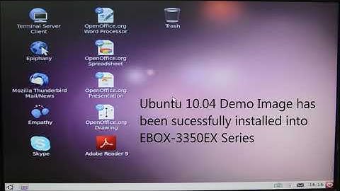 How to install Ubuntu 10.04 Demo Image into EBOX-3350EX Series