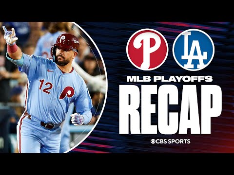 Phillies avoid elimination against Dodgers behind Kyle Schwarber's 2 home runs | NLDS Game 3 Recap