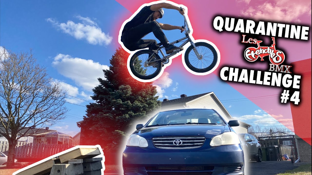 TAILWHIP OVER HIS CAR | BMX QUARANTINE CHALLENGE #4 TAILWHIP OVER HIS CAR | BMX QUARANTINE CHALLENGE #4