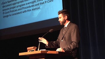 Purchasing Process and PCard Rules - Chapter 7: Travis Mulanax 1