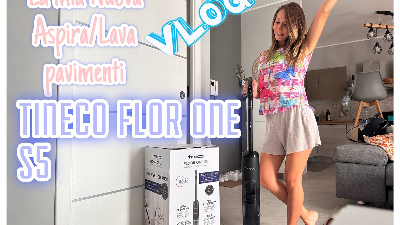Cleaning Vlog / Pulizie veloci con la mia lavapavimenti TINECO FLOR ONE S5/ ma non solo…