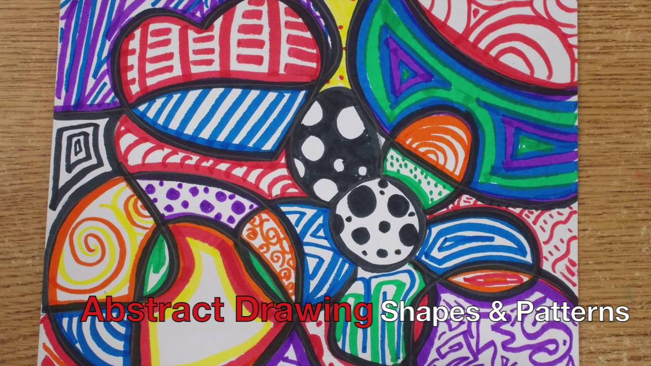 Square 1 Art Project - Abstract Shapes and Patterns - YouTube