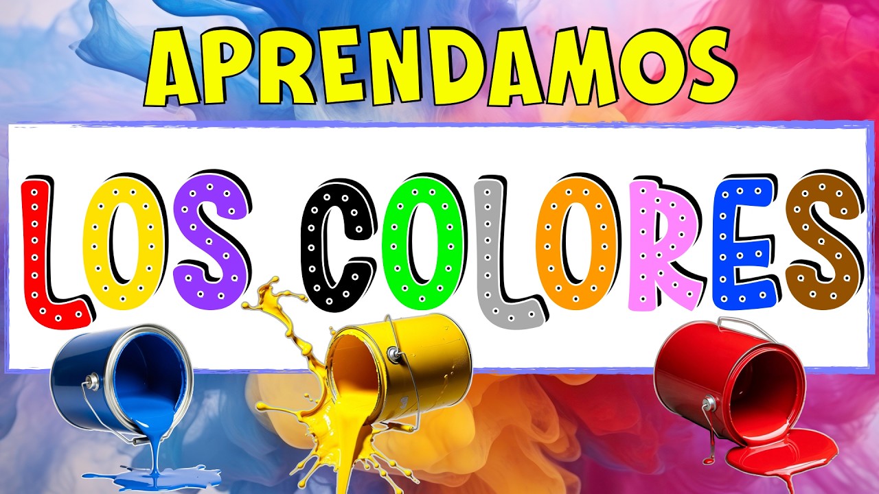 LOS COLORES PARA NIÑOS,  APRENDER LOS COLORES DE FORMA INTERESANTE Y DIVERTIDA, VAMOS AMEZCLARLOS
