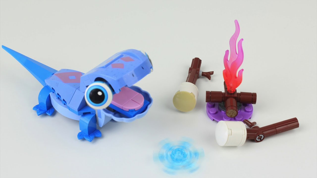 LEGO Disney Princess Frozen II 43186 - Bruni the Salamander - [Stop Motion Speed Build]