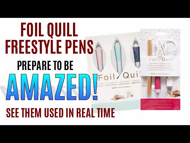 Foil Quill Pens – CforCalligraphy