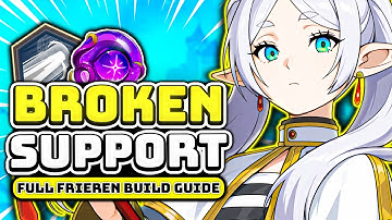 CRAZY POWER! Best Frieren Build & Guide - Solo Leveling:ARISE