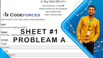 ICPC Assiut Sheet | Sheet 1 | problem A | Say Hello