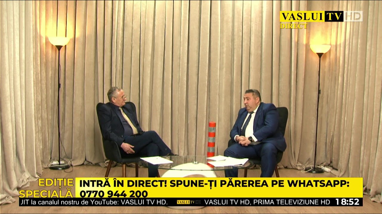 🔴LIVE ACUM la Vaslui TV Invitat: Marius Răianu Iamandi