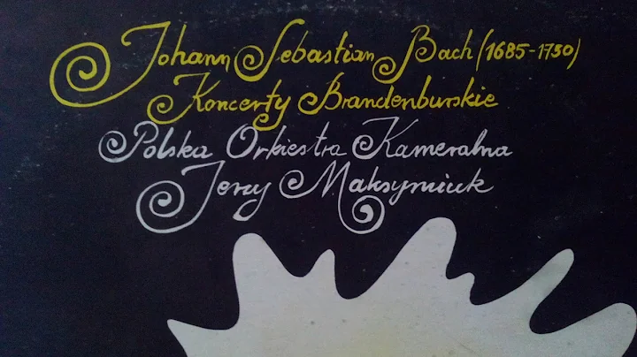 J S  Bach Koncerty Brandenburskie