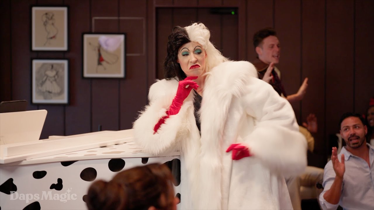 Cruella de Vil and De Vil's Piano Bar | Disney Destiny | Disney Cruise Line 2025