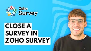 How to Close a Survey in Zoho Survey [2025 Guide]