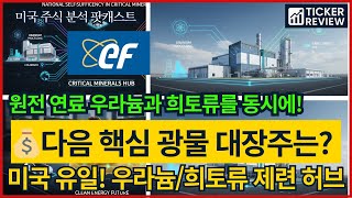 ⚡️에너지퓨얼스 (UUUU) 미국 1위 우라늄 기업이 '희토류 폭탄'을 장착했다! (UUUU) 장기 10배 성장 시나리오?