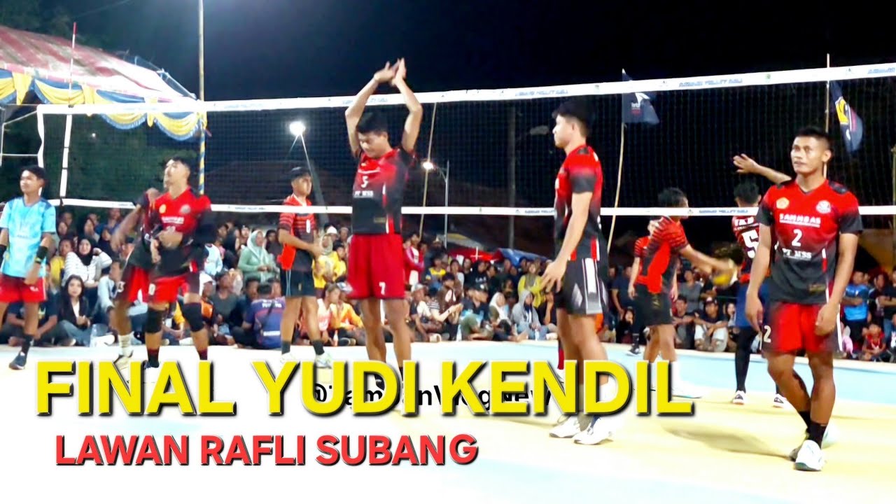 VOLI TARKAM YUDI KENDIL  VS RAFLI SUBANG SYEKH QURO KARAWANG