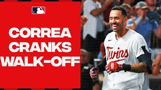 Carlos Correa is CLUTCH! HUGE walk-off homer for Twins!