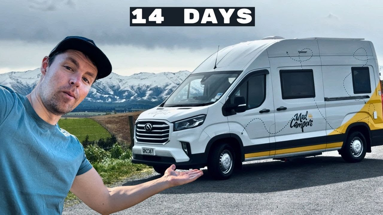 Solo Campervan Roadtrip through New Zealand