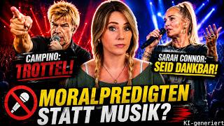Machtmissbrauch: Sarah Connor und Campino belehren Fans!