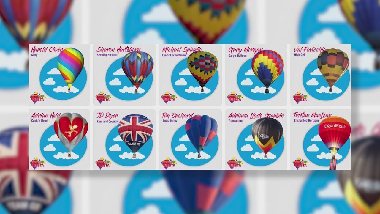 Albuquerque International Balloon Fiesta unveils 2025 new balloons, pilots