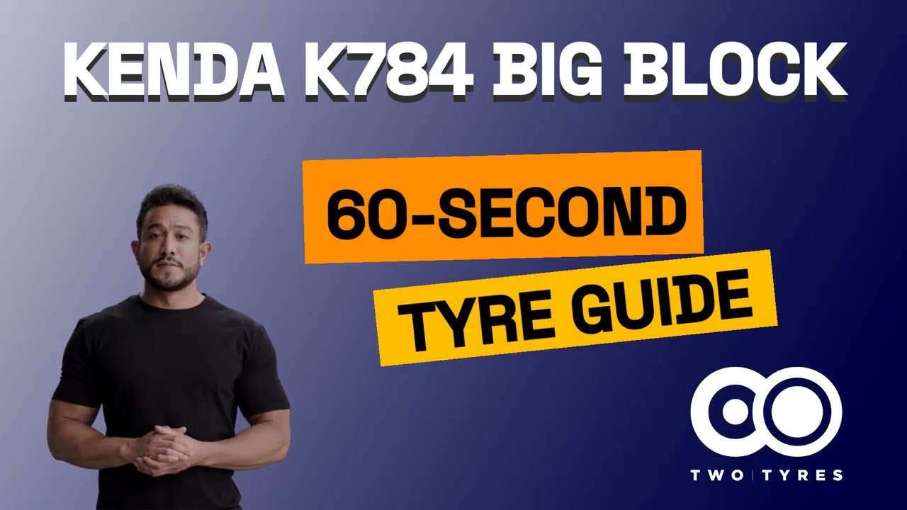 Kenda K784 Big Block - Motorcycle Tyres Review - 60-second Guide