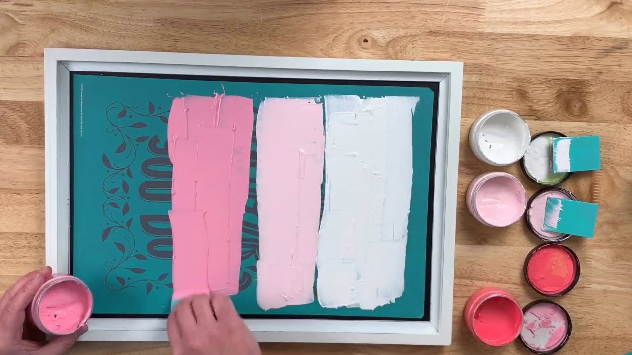How To Use Chalk Couture Paste To Get "Ombre" or "Fade" Technique YouTube