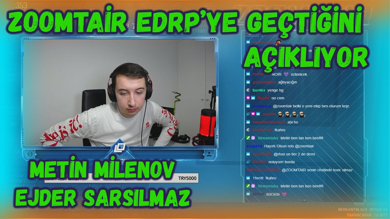 ZoomTair - EDRP'ye Geçtiğini Açıklıyor ! - (Metin - Ejder)