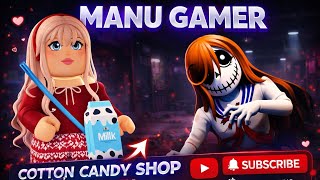 Playing the cotton candy shop but something's wrong with this shop 🤫 (Cotton Candy Shop [HORROR]) screenshot 1