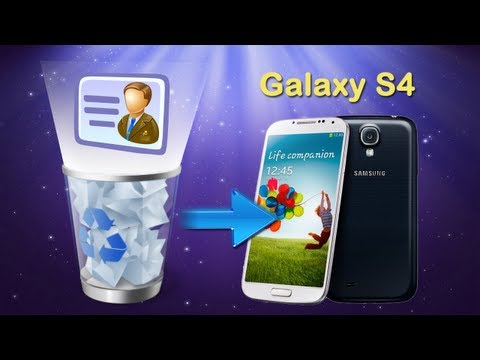 Galaxy S4 Contacts Recovery: How to Recover Deleted Contacts from Samsung Galaxy S4 (Root Needed!)