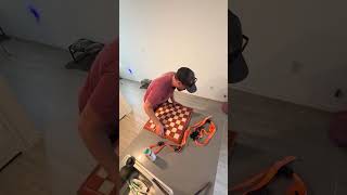 Building a padauk and curly maple chessboard