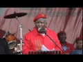 Julius Malema addresses nation EFF's