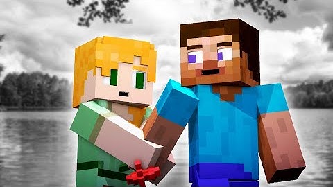 Cute Animations Of Steve And Alex | Babu Bros | Prisma 3D Minecraft Animation
