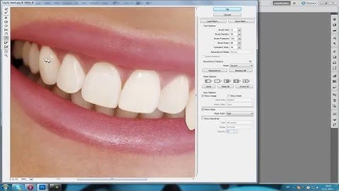 How to make vampire tooth: Photoshop CS5