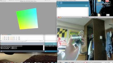 Gyroscope demonstration with arduino.