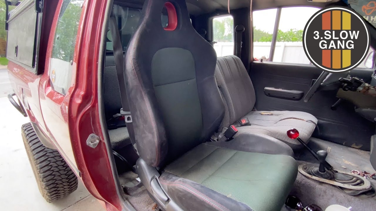 Toyota Pickup Seats From Honda Civic Si EP 36 3 Slow Gang YouTube